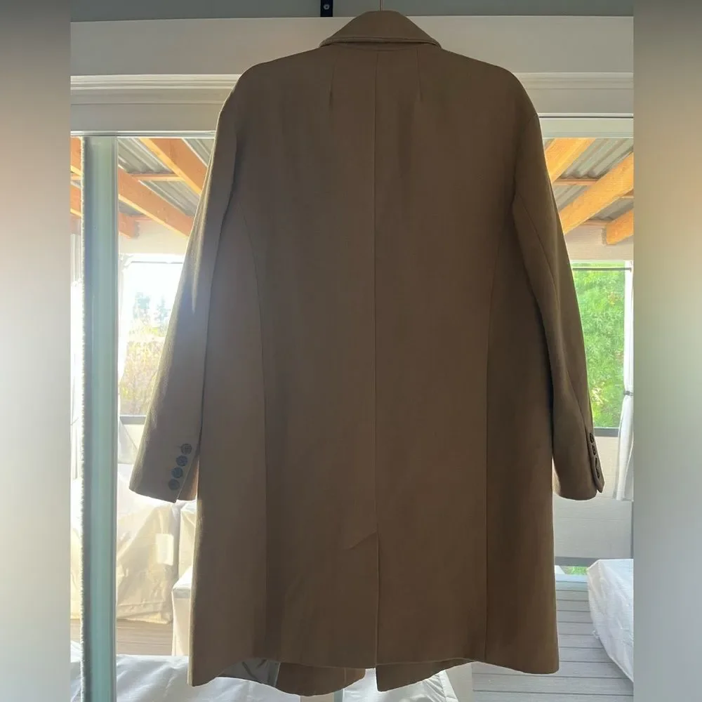 Banana Republic Tan Double-Breasted Trench Coat